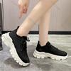 Fashion Versatile Casual Sneakers 2025 Spring and Summer Mesh Breathable Tenis Female Shoes Color Blocking Platform Sports Running Shoes