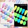 Mtssii 1Pcs 7ML Luminous Thermal Cat Magnetic Gel Pink Temperature Color-Changing Gel Nail Polish Glow In Dark Nail Art Gel Varnish Manicure