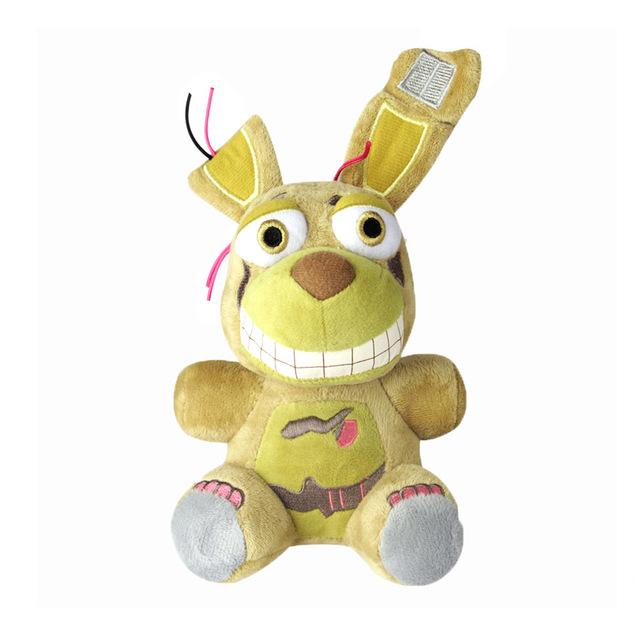 18 см FNAF мягкие плюшевые игрушки медведь Фредди Fazbear Foxy кролик Бонни Чика Peluche Juguetes 5 ночей с Фредди плюшевые игрушки подарки