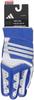 Adidas Бейсбол Бег по базам Размер Скольжение Размер LBG704 Перчатки, 51, Перчатка, Синий/Белый (2311), Л,