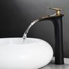 Basin Faucets Modern White Bathroom Faucet Waterfall Faucets Single Hole Cold and Hot Water Tap Basin Faucet Mixer Taps 855924
