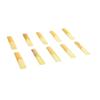 10Pcs Alto Saxophone Reed Flat Eb Sax Reeds Instrument Accessory Set Kit for Replacement Size 2