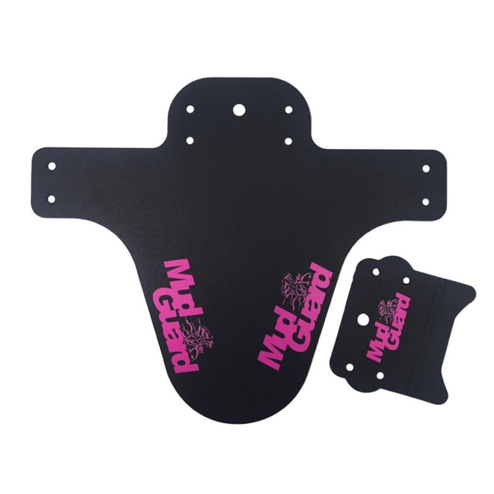 Universal Mountain Bike Fast Release Mudguard Replacement Removable Wheel Mud Guards Replaceable Protectors Red