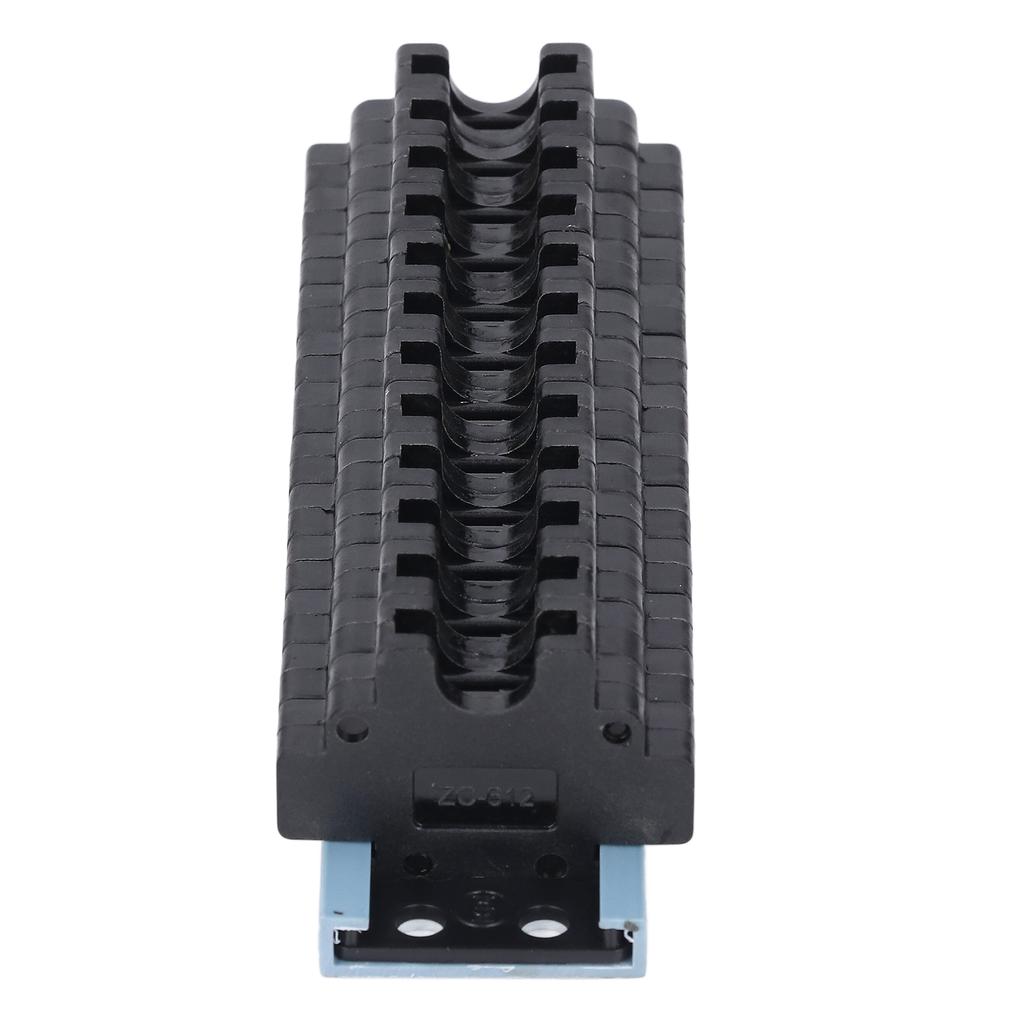 12-контактный держатель предохранителя с рейкой, съемный автомобильный блок предохранителей для ATS 1A-30A среднего размера для автомобиля F