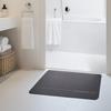 Коврик для ванной Улучшенный x Водопоглощающая способность 2x Мягкий и диатомитовый для вытирания ног в ванной, можно мыть быстро и безопасно x Square King's Ver.2.0 [еще более пушистый]