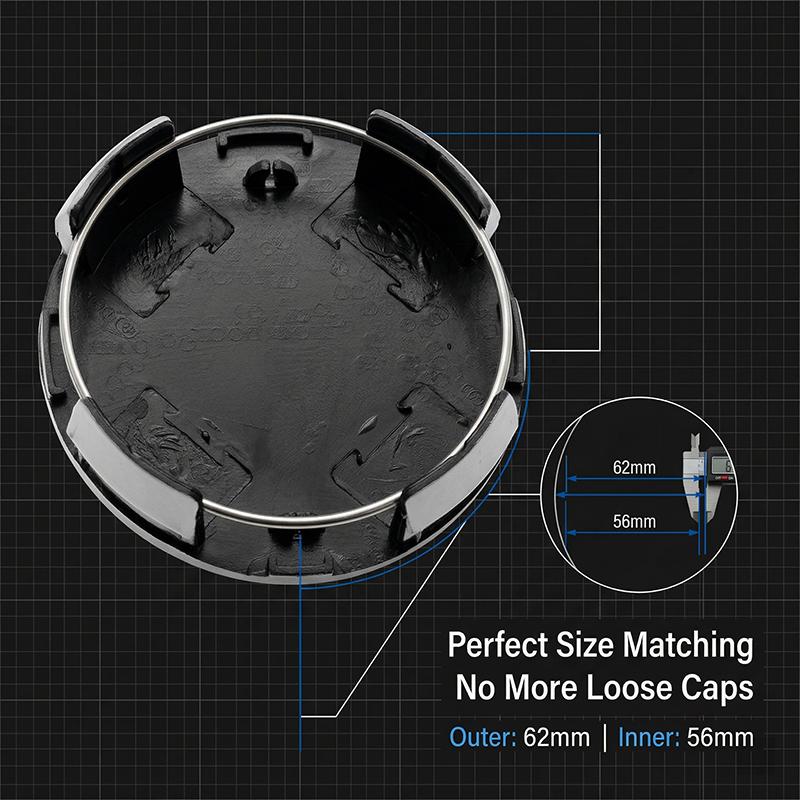 4Pcs Car Wheel Center Hub Cap Rim Cover Waterproof For Lexus IS250 IS200 CT200h GS300 LS430 RX450h LX570 IS300 ES RX LS