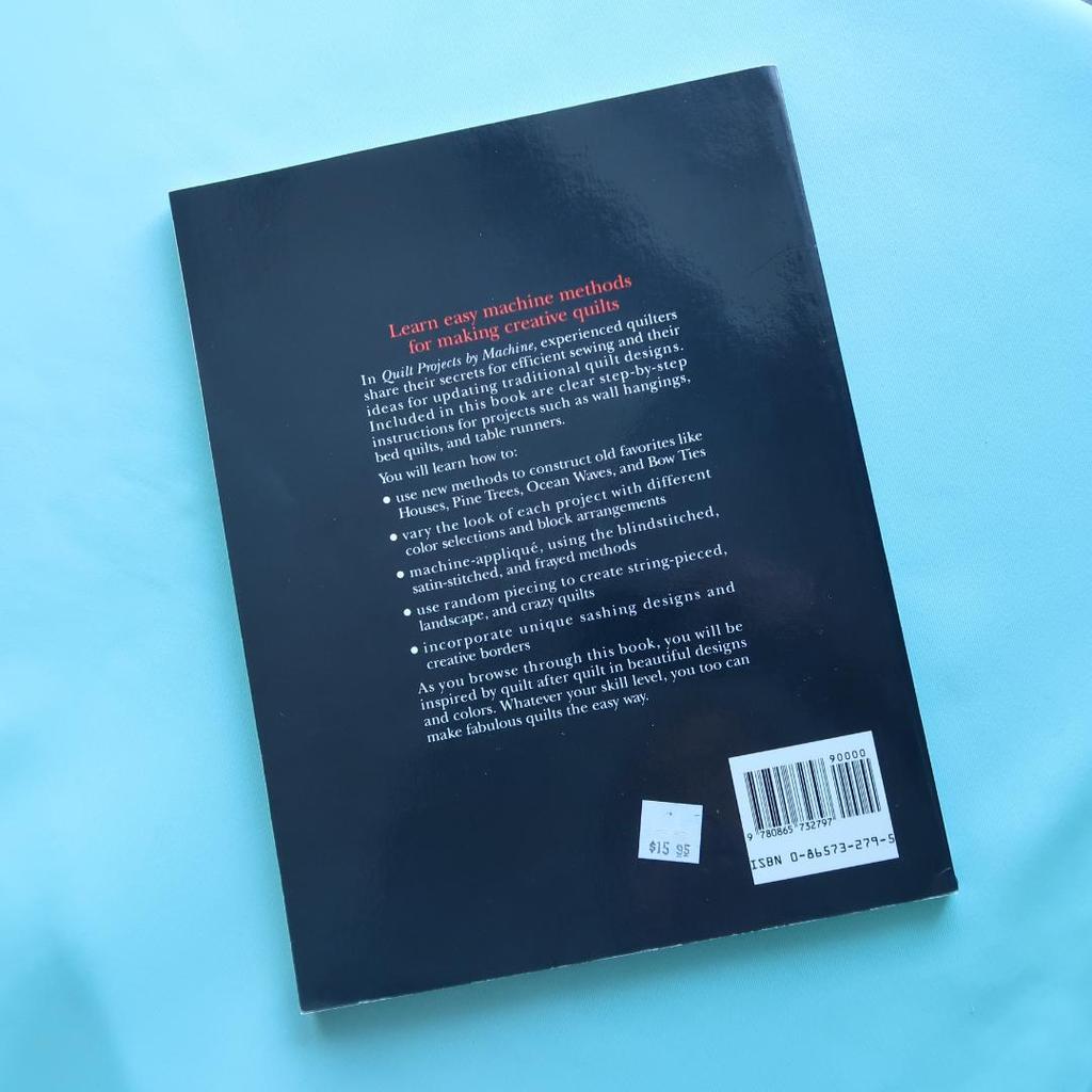 [Б/У] Распродажа! Книги Квилтовые проекты на машинке Машинная стежка