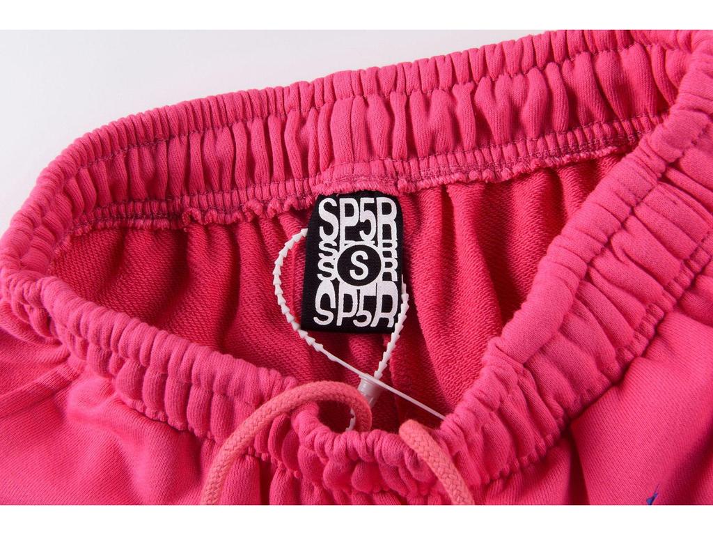 Унисекс розовый комплект с худи и штанами в стиле хип-хоп Kanye 21SS