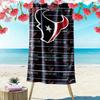 Houston Texans Print Beach Towel, Large Soft Quick Dry Towel for Beach Camping Swimming