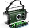 10000mAh Emergency Radio, Solar Radio, Hand Crank Radio, NOAA AM FM Weather Radio, 4 Charging Methods, SOS Alarm, Phone Charger for Emergency
