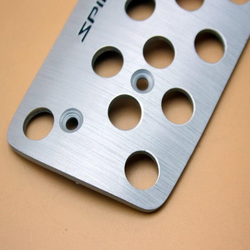 Автомобильные аксессуары для Honda Accord 2008-2013 Euro Spirior AT алюминиевый акселератор, тормоз, подставка для ног, педаль, накладка, автостайлинг, наклейка