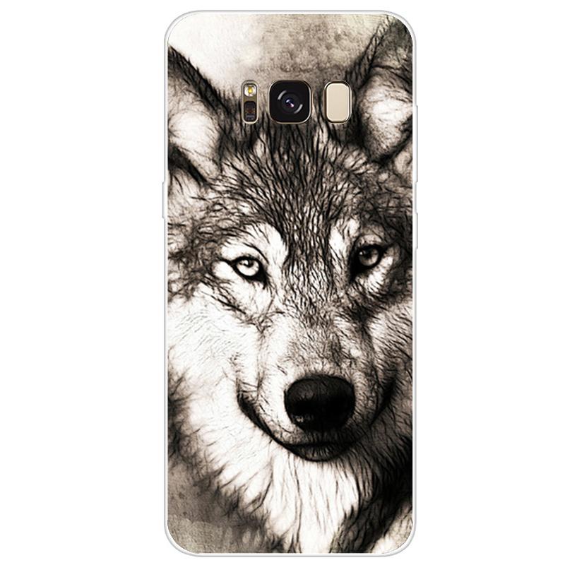 Чехол для Samsung Galaxy S8 Plus, силиконовый чехол, милый мягкий чехол из ТПУ для Samsung Galaxy S8 S 8 Plus, чехол-бампер для телефона S8Plus Coque