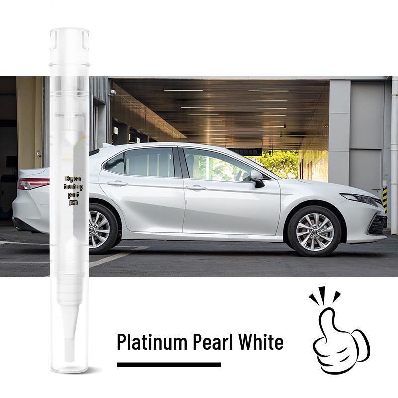 Маркер-подкраска Toyota для Highlander 8-го поколения, Camry, Corolla, Levin, RAV4 - Жемчужный и Черный/Белый