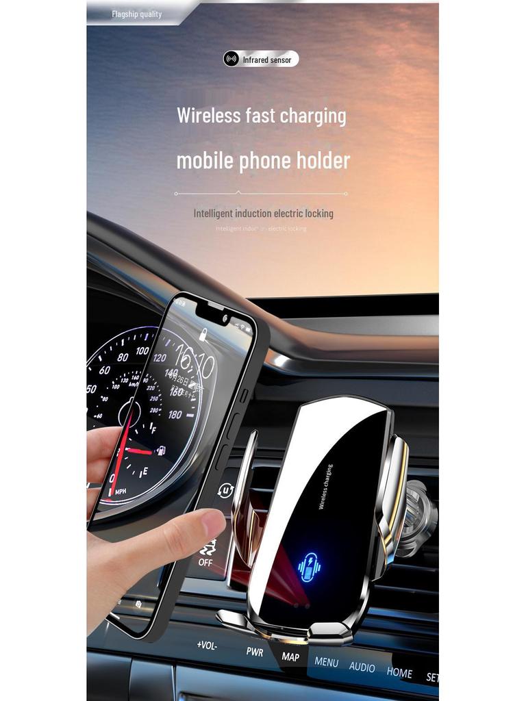 Magic Clip A1 Wireless Car Charger & Phone Holder