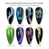 Nail Art Double Head Lightning Magnet Strip Cat Eye Nail Polish Special Thickened Upgraded Version Powerful Large Magnet Tool