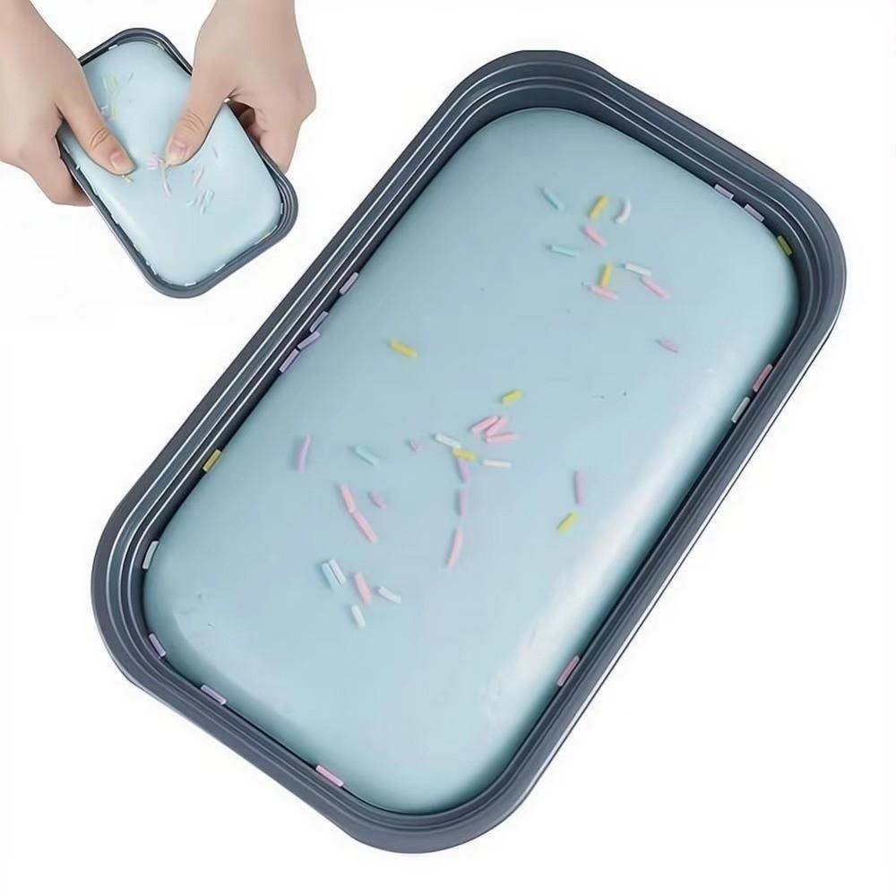 Realistic Cream Box Cake Squishy Toy Super Soft Slow Rising Toy Fidget Toy Hand Relax