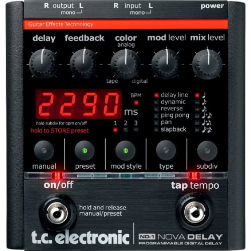 tc electronic programmable delay ND-1 NOVA DELAY