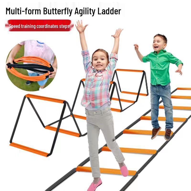 WEZHO Multi-functional Butterfly Agility Ladder