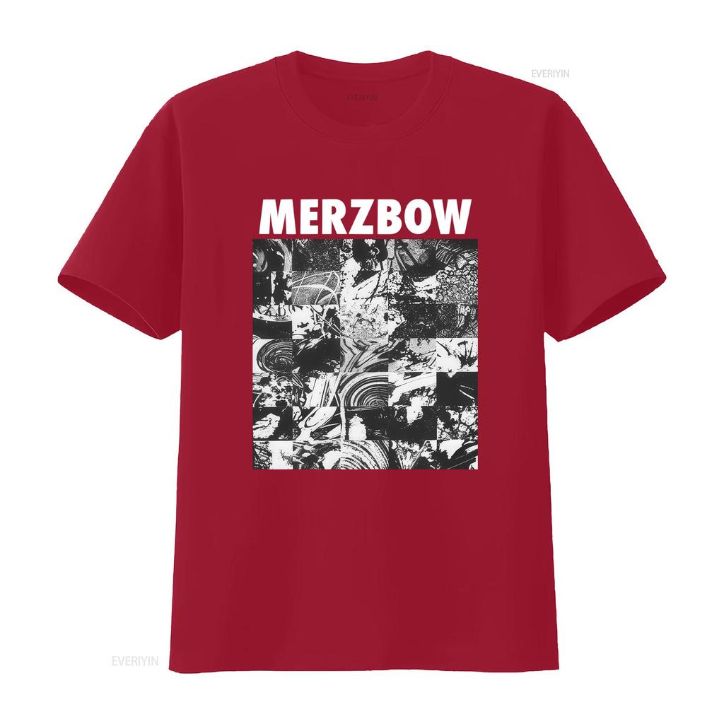 Merzbow Музыкальная Группа Рок-н-ролл Панк Футболка винтажная Стиранная Слегка дышащая Мягкая дизайнерская одежда Удобная Унисекс