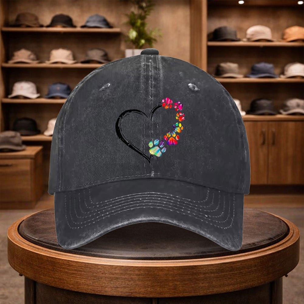 Бейсболка с принтом лапы животного, повседневная кепка-snapback, модная регулируемая кепка для улицы для всех сезонов, идеально подходит для путешествий и Б