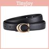 Женский ремень из премиальной ПУ-кожи с застежкой-алфавитом из сплава для повседневного или офисного стиля