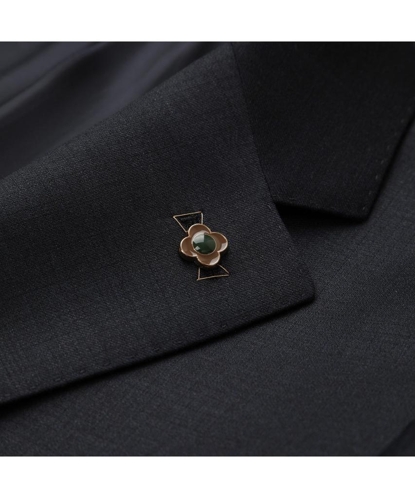 BRENTWOOD [Selection] 100% Wool Classic Suit - Dark Blue Brfba26521Bud