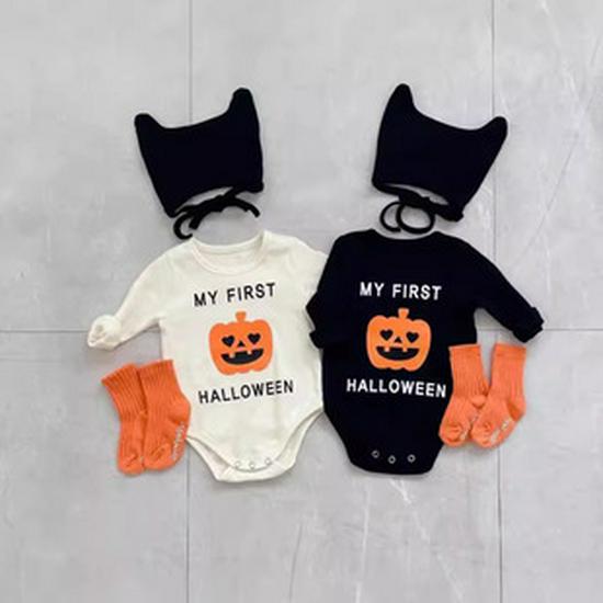 Korean-Style Baby Summer Waffle Lace Romper Jumpsuit - Children's Crawling Outfit