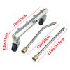 1 Set Under Car Pressure Washer Undercarriage Cleaner 4000 PSI Underbody Wash Broom Self-replaceable Nozzle Accessories