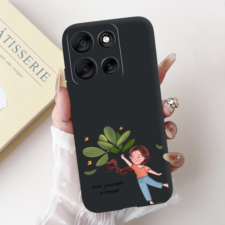 Чехол для Motorola Moto G56 Чехол MotoG86 Роскошный Модный Конфетный Расписной Силиконовый Чехол для Motorola Moto G86 G 56 MotoG56 Мягкие Чехлы