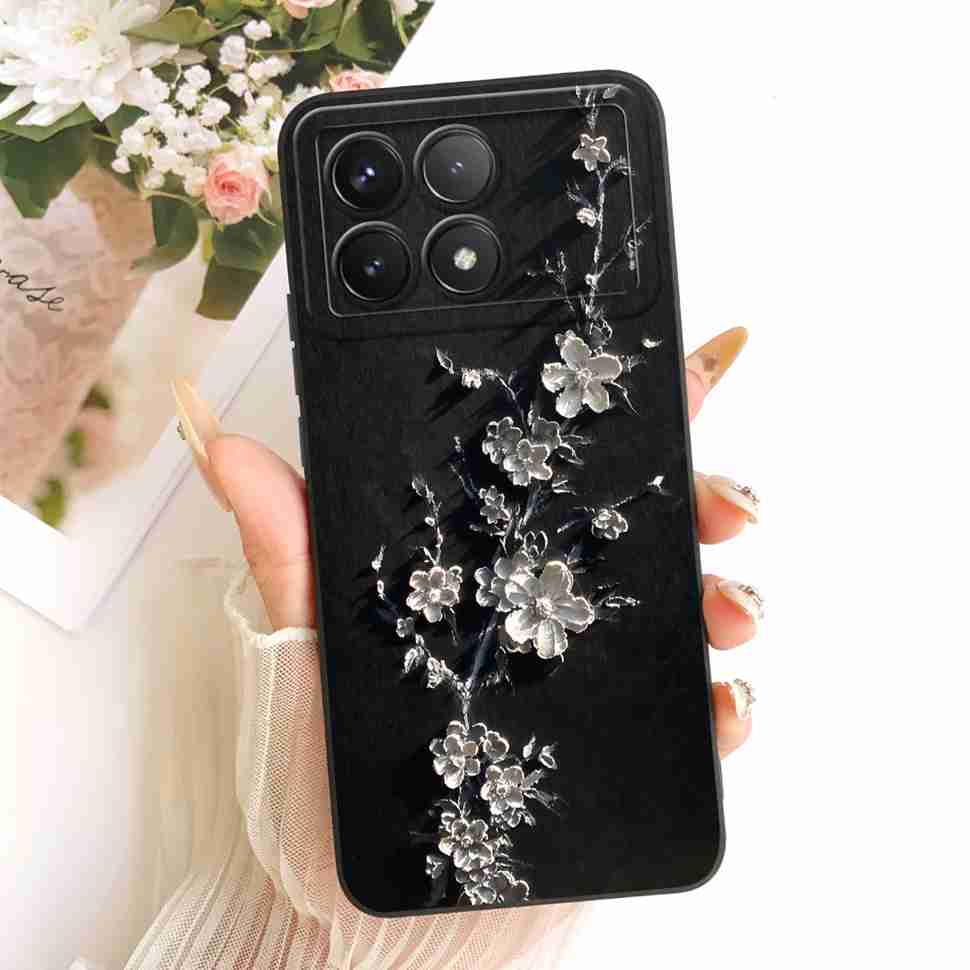Fashion Luxury Painting For Redmi K70E 2311DRK48C Case Silicone Back Cover For Redmi K 70E K70e 5G Phone Cases Bumper Capa