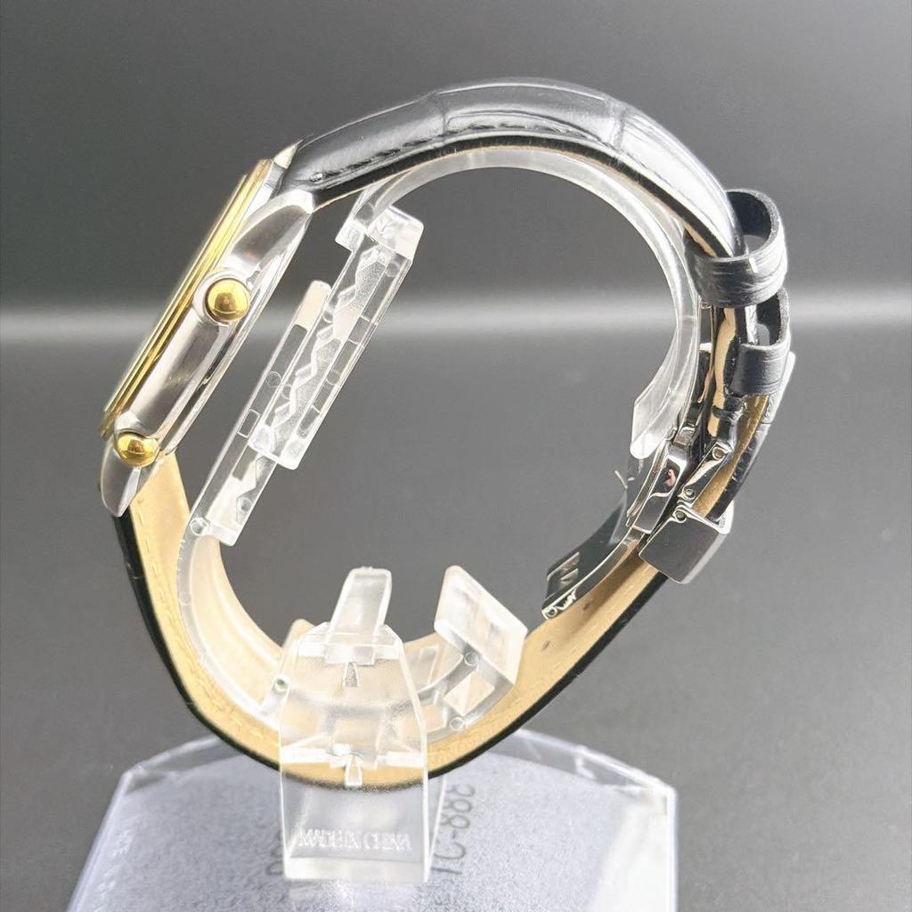 Used [Rare/Beautiful] Old Citizen Club La Mer White Quartz Men's Watch