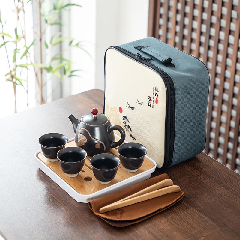 Печать бизнес-подарков креативный дорожный чайный набор керамический набор практичные подарки на открытие компании недорогие подарки клиентам