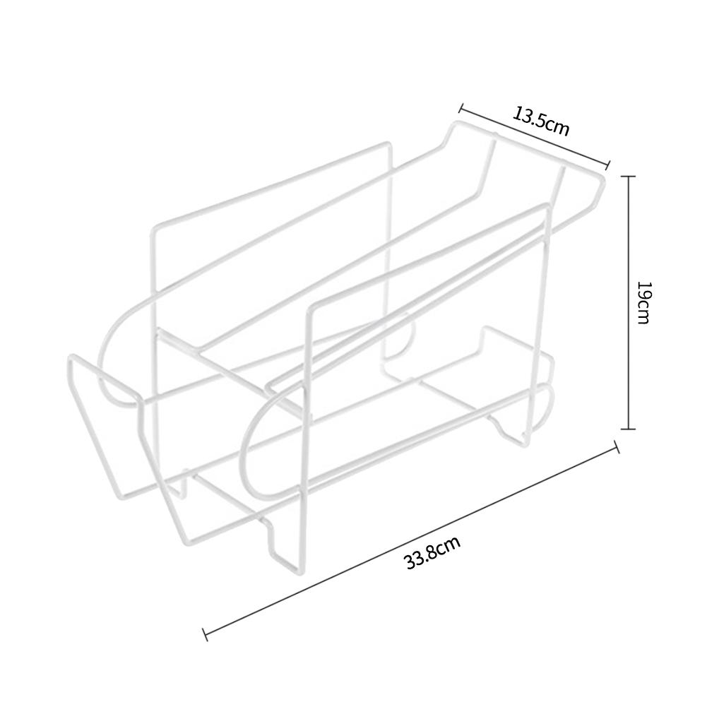 Кухонный холодильник Полка для хранения банок Настольный двухслойный органайзер Стойка для банок Напитки Газировка Кока-кола Пиво Банки Диспенсер Держатель