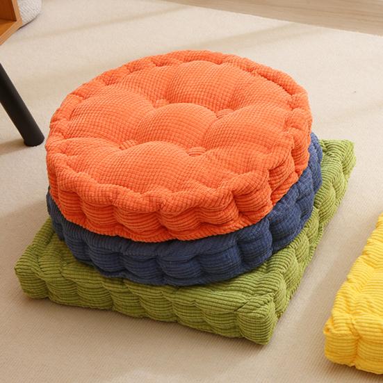 Офисная подушка, утолщенная пена с эффектом памяти, мягкая на ощупь квадратная/круглая подушка для сиденья обеденного стула, напольная подушка, бытовые принадлежности