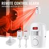 Home Control Infrared Alarm With Two Controllers