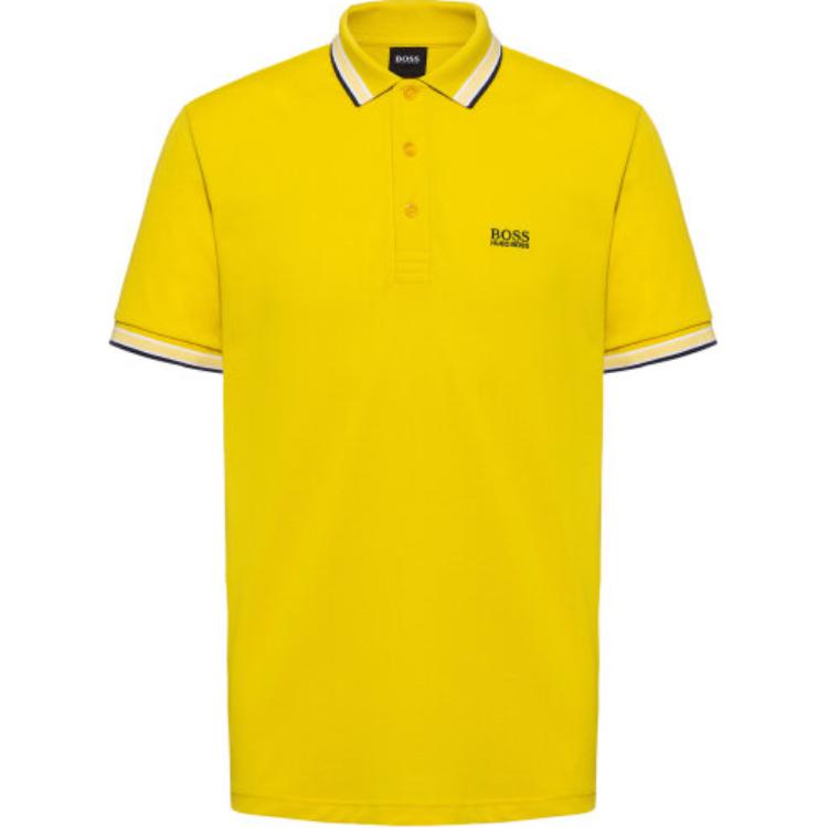 HUGO BOSS Polo Shirt Men's Yellow 50249000-724