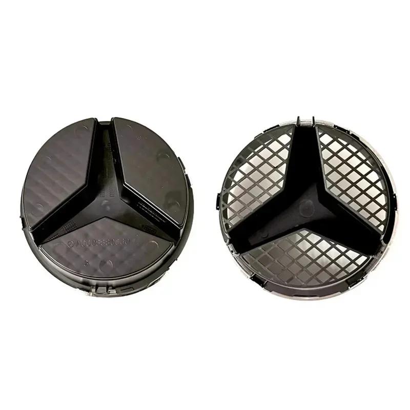 UEQPZ1 Hot 2025 3D Car Grill Emblem Star Badge Front Grill For Mercedes Benz W204 W205 W213 X253 A B C E S CLA GLB GLC GLE GLS Accessor