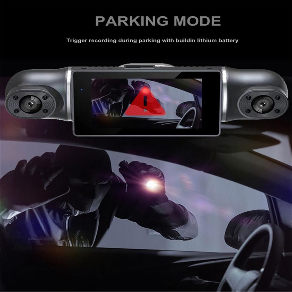 Автомобильный видеорегистратор, камера для вождения, FHD 1080P с Wi-Fi, циклическая запись ночного видения, 24-часовой монитор парковки