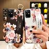 Case For Samsung Galaxy S8 S9 S10 S20 FE Plus A51 A10 A20 21s 30s A40 A50 A70 A71 Note 20 Plus Phone Holder Wrist Strap Case