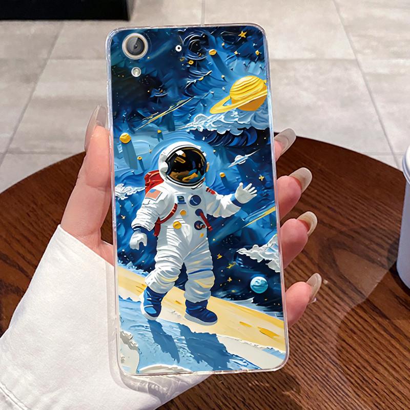 Casing For Huawei Y6 II Y6ii CAM-L21 L03 L23 L32 Case Aesthetic Fashion Cute Cat Cartoon Transparent TPU Soft Silicon Back Cover