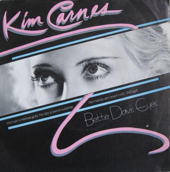 7-дюймовая пластинка KIM CARNES Bette Davis Eyes EA121 EMI AMERICA 1981 UK Танцевальная Электроника Б/у