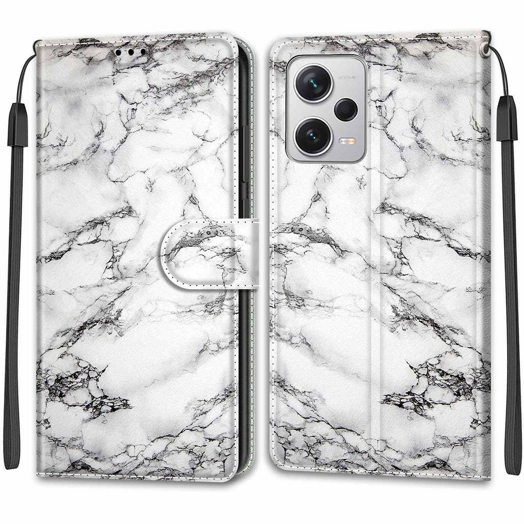 Роскошный окрашенный кожаный чехол для Redmi Note12 Note11 Note10 Note9 Note8T Защитный чехол-книжка для Redmi 10C K40S 9A 9C 10A 6A 7A Redmi10