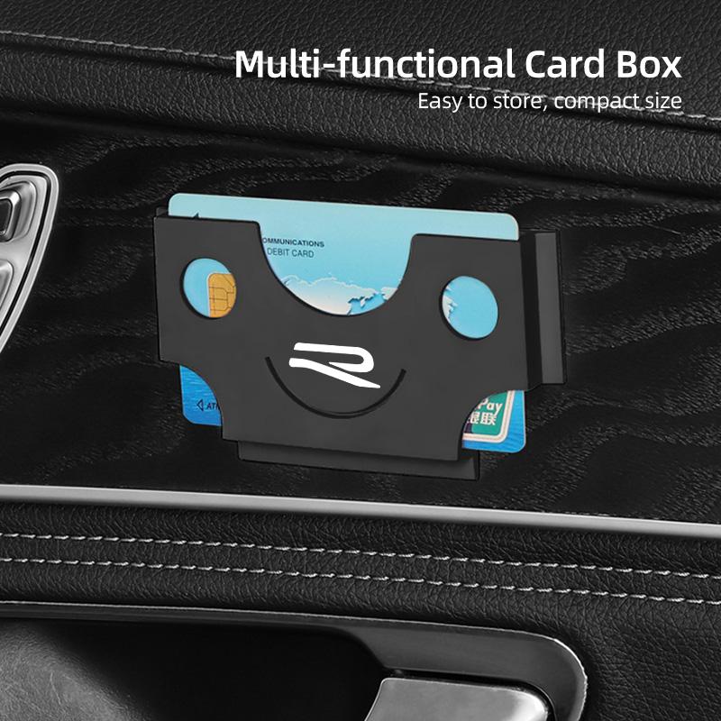 Car Multifunction Card Storage Holder Auto Interior Organizers For Volkswagen VW Golf Jetta Passat mk4 mk5 mk6 CC Golf 5 7 ed9