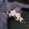 Аксессуары для волос Tuanming Bridal Flower Comb — элегантный европейский и американский вечерний стиль