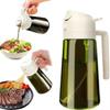 Hand-held Light-Blocking Oil Sprayer Dark Green Glass Kitchen Oil Bottle  Cooking Use