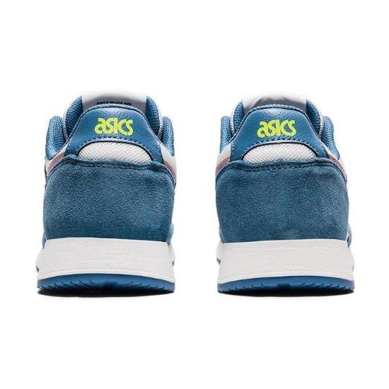 Asics Lyte Classic Джинсовая ткань Спортивные Удобные Низкие Кроссовки для Повседневной Носки Женские Кроссовки Синий Белый 1202A112-101