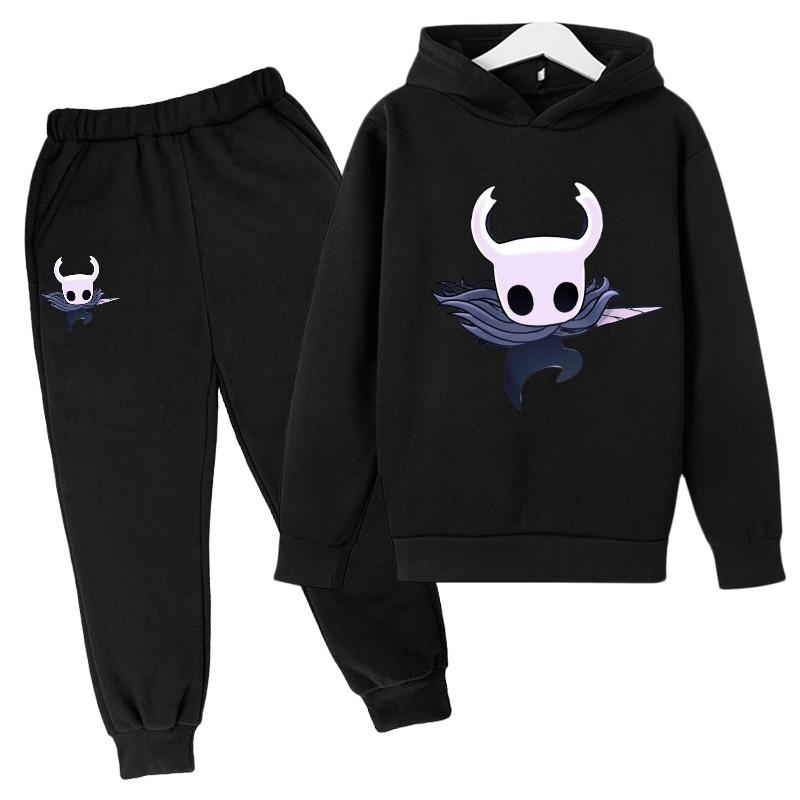 Горячая игра Hollow Knight детские Худи дети Мода Новые Популярные Личность Аниме Худи Харадзюку Толстовки комплекты худи для мальчиков