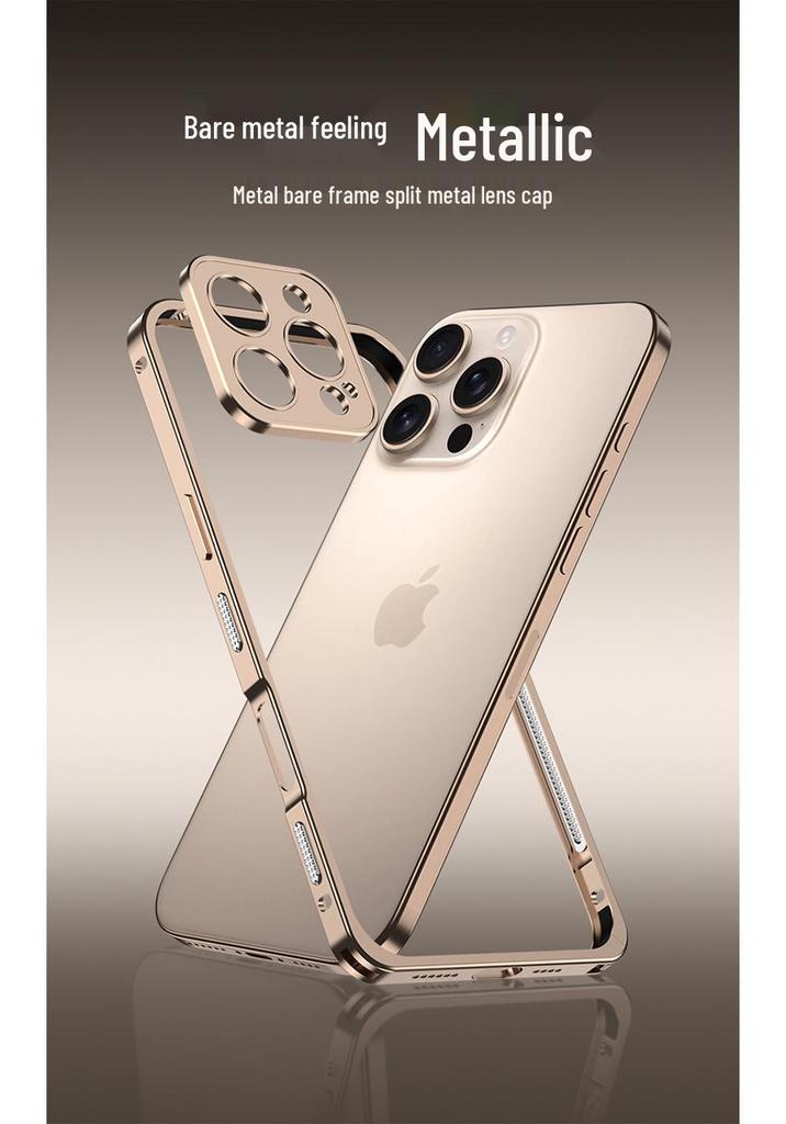 Алюминиевый сплав iPhone 15 Pro, бампер с теплоотводом и пряжкой в виде морского конька