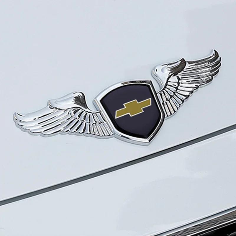 Для Chevrolet AVEO CAPTIVA COLORADO CRUZE IMPALA LACETTI MALIBU ORLANDO Автомобильный Передний Капот Значок 3D Наклейка Багажник Значок Декаль