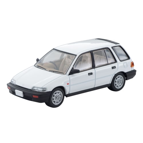TOMYTEC Tomica Limited Vintage Neo 1/64 Scale LV-N338a Honda Civic Pro White Finished Model 333968